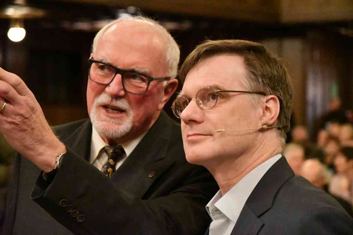 Ulrich Oelschläger (links) und Wolfgang Lucht (Foto: Volker Rahn)